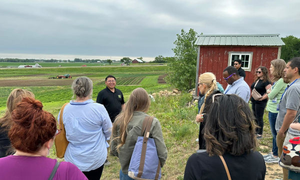 GIH Visiting a local farm